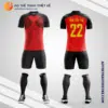 Mẫu quần áo bóng đá Đội tuyển Bóng đá Quốc gia Bỉ màu đỏ tự thiết kế V2908