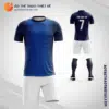 Mẫu quần áo bóng đá Đội tuyển Bóng đá Quốc gia Brasil màu xanh dương tự thiết kế V2994