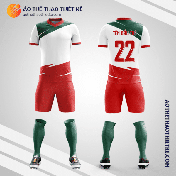 Mẫu quần áo bóng đá Đội tuyển Bóng đá Quốc gia Mexico màu đỏ tự thiết kế V2989