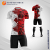 Mẫu quần áo bóng đá Sân bóng Hiệp Tân màu đỏ thiết kế V3046