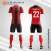 Mẫu quần áo đá banh Câu lạc bộ Athletico Paranaense sân nhà màu đỏ tự thiết kế V2958