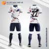 Mẫu quần áo đá banh Câu lạc bộ bóng đá Paris Saint Germain màu trắng tự thiết kế V2936