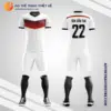 Mẫu quần áo đá banh Đội tuyển Bóng đá Quốc gia Đức sân nhà 2015 màu trắng tự thiết kế V2953