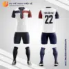 Mẫu quần áo đá banh Đội tuyển bóng đá quốc gia Na Uy màu trắng tự thiết kế V2954