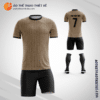 Mẫu quần áo đá bóng Đội tuyển bóng đá quốc gia Ai Cập màu nâu thiết kế V3034