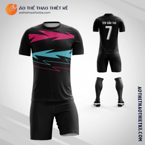 Mẫu áo bóng đá Câu lạc bộ bóng đá PSG màu đen tự thiết kế V3124