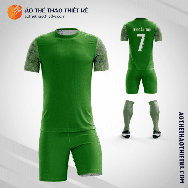 Mẫu áo bóng đá Câu lạc bộ bóng đá Palmeiras 2021 màu xanh lá cây tự thiết kế V3120