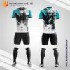 Mẫu áo bóng đá Sân bóng Linh Tây màu xanh ngọc tự thiết kế V3118