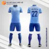 Mẫu đồng phục bóng đá học sinh Trường THPT Tạ Quang Bửu TP Hồ Chí Minh màu xanh dương V6067