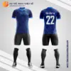 Mẫu đồng phục bóng đá sinh viên Trường Cao đẳng nghề Công nghệ cao Đồng Nai màu xanh dương V5733