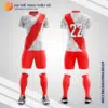 Mẫu đồng phục bóng đá sinh viên Trường Đại học Dân lập Yersin Đà Lạt màu đỏ V5246