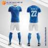 Mẫu đồng phục đá bóng học sinh Trường Quốc tế Liên Hợp Quốc Hà Nội Hà Nội màu xanh dương V6024