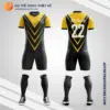 Mẫu đồng phục đá bóng học sinh Trường THPT Võ Văn Kiệt TP Hồ Chí Minh màu vàng V6069