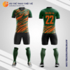 Mẫu quần áo bóng đá Câu lạc bộ bóng đá Birmingham City THIR 2022 màu cam tự thiết kế V3079