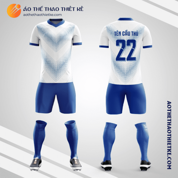 Mẫu quần áo bóng đá Đội tuyển Bóng đá Quốc gia Panama màu trắng tự thiết kế V3051