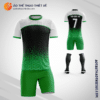 Mẫu quần áo bóng đá Sân bóng đá Phúc Thành màu lá cây tự thiết kế V3130