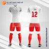 Mẫu quần áo đội bóng đá phủi IPC Hà Nam màu trắng V3113