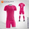 Mẫu trang phục bóng đá Câu lạc bộ Bóng đá Real Madrid 2015 màu hồng tự thiết kế V3073