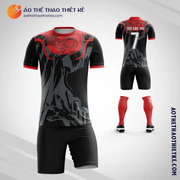 Mẫu trang phục bóng đá Câu lạc bộ bóng đá Bayern Munich màu đen tự thiết kế V3069