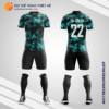 Mẫu trang phục bóng đá Đội tuyển bóng đá quốc gia Đức màu đen tự thiết kế V3083