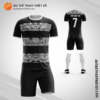 Mẫu trang phục bóng đá Sân bóng Hòa Thạnh màu đen tự thiết kế V3065