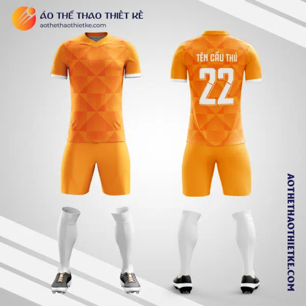 Mẫu áo bóng đá CTCP Tập đoàn Tư vấn Đầu tư & Xây dựng Kiên Giang V6535
