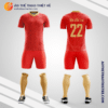 Mẫu áo bóng đá Câu lạc bộ Vegalta Sendai 2022 sân nhà màu đỏ tự thiết kế V3144