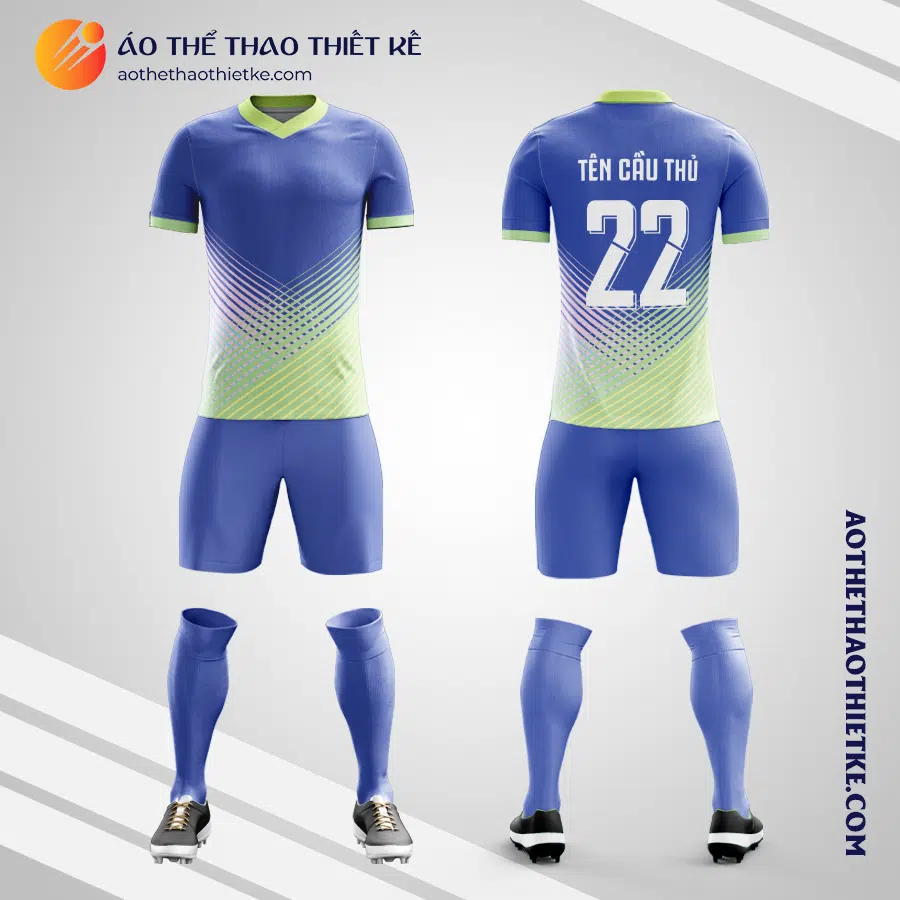 Mẫu áo bóng đá Công ty Cổ phần Sách và Thiết bị trường học Đà Nẵng V6335