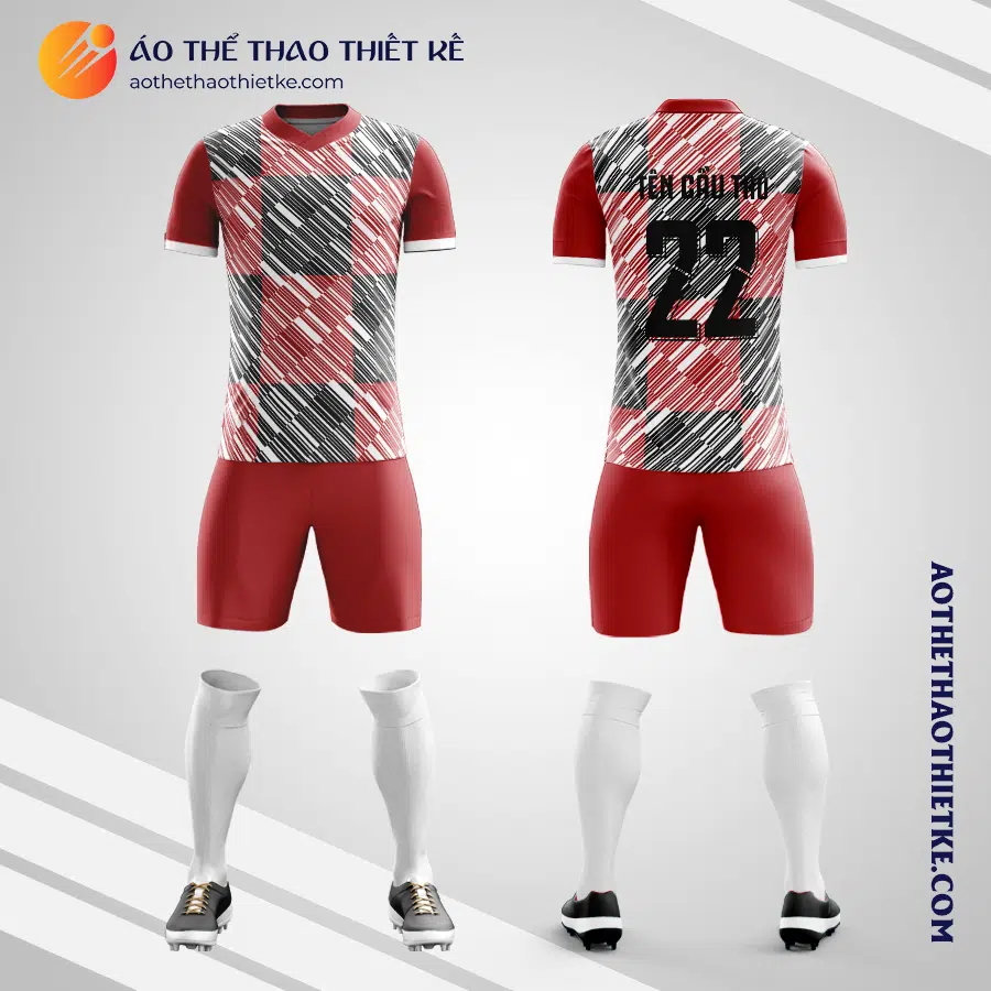 Mẫu quần áo bóng đá Công ty Cổ phần Du lịch và Xuất nhập khẩu Lạng Sơn V6794
