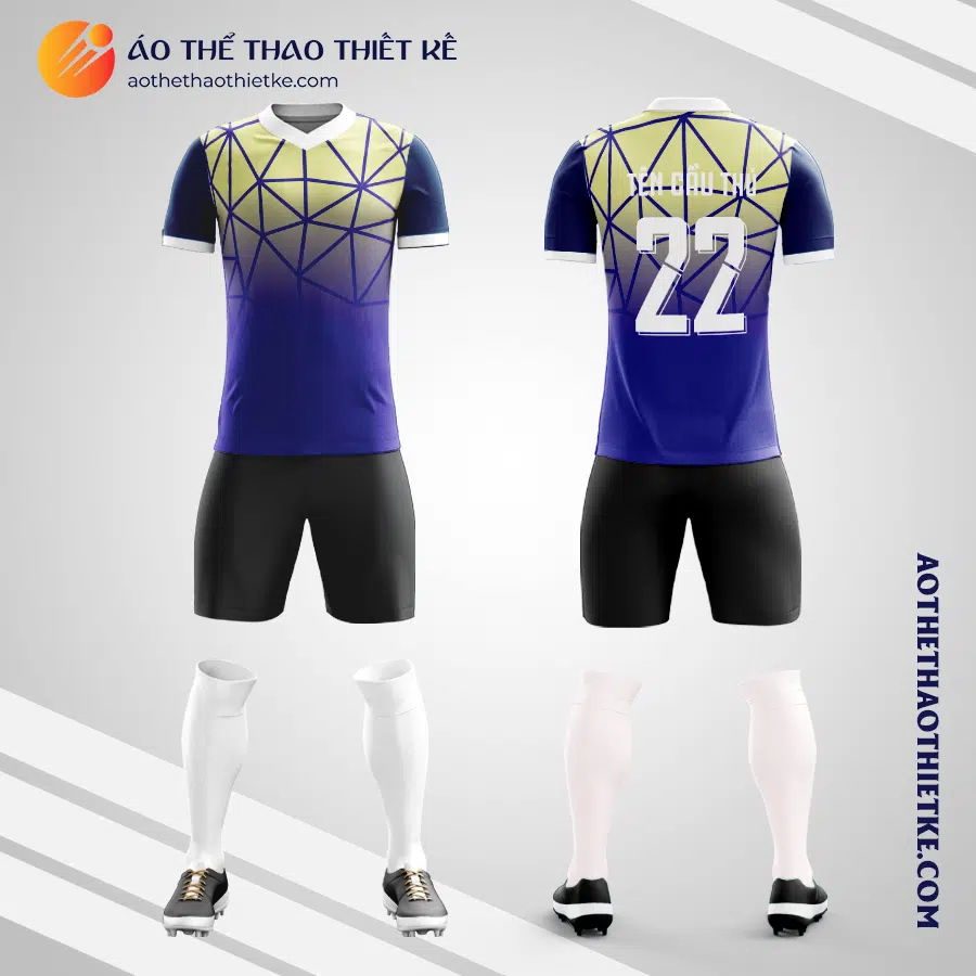 Mẫu quần áo bóng đá Công ty cổ phần Nước sạch Bắc Ninh V6386