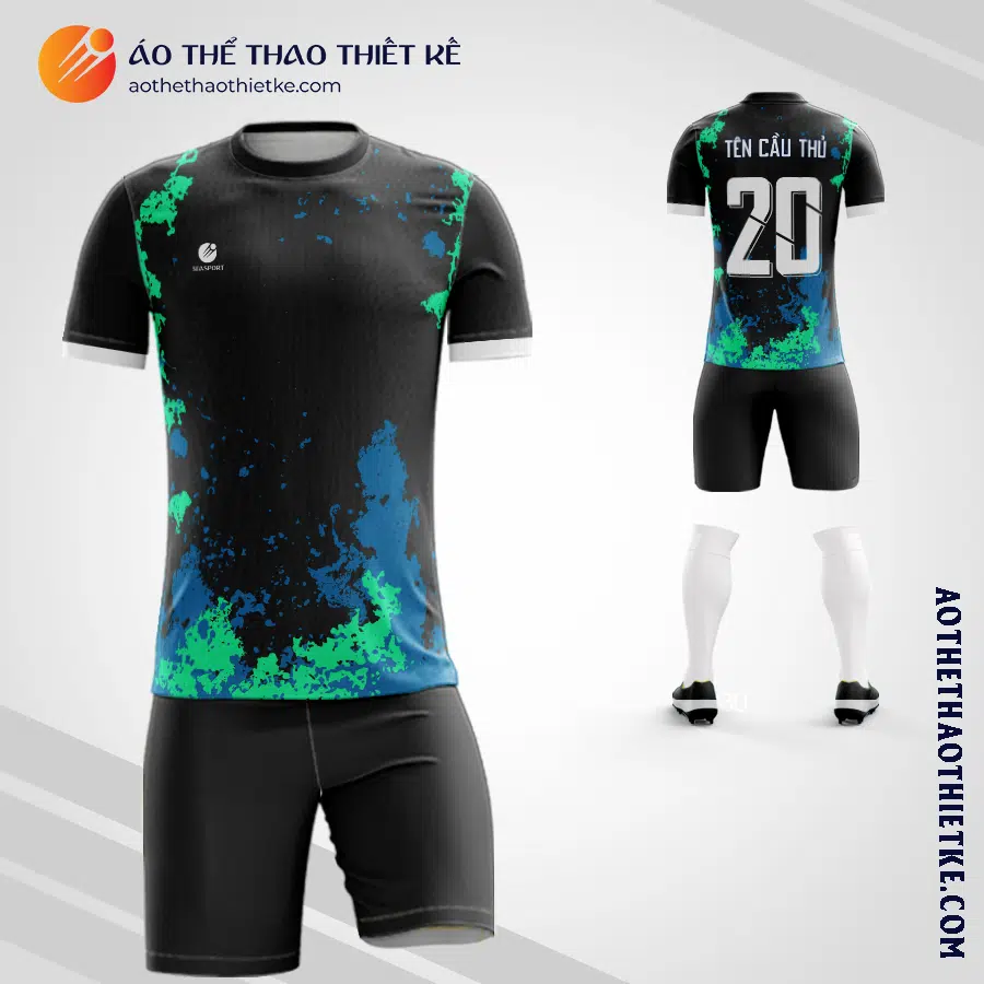 Mẫu áo bóng đá Công ty cổ phần Đầu tư phát triển thương mại tổng hợp Sơn Hà V7055