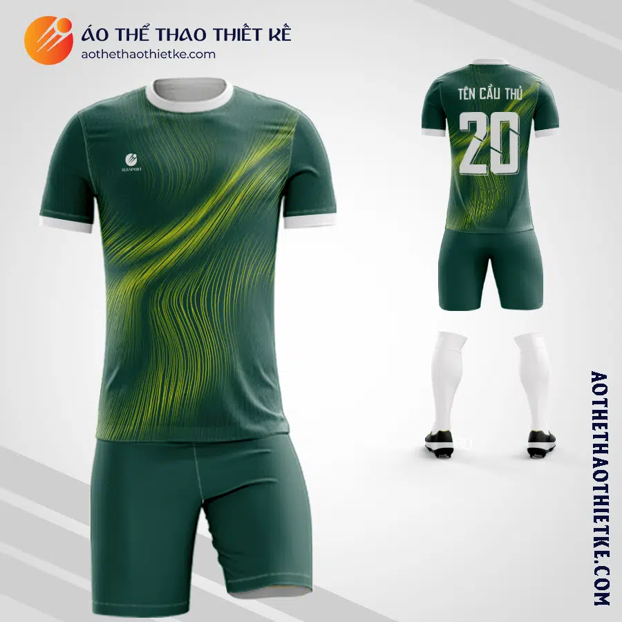 Mẫu áo bóng đá Công ty cổ phần Văn phòng phẩm Hồng Hà V7039