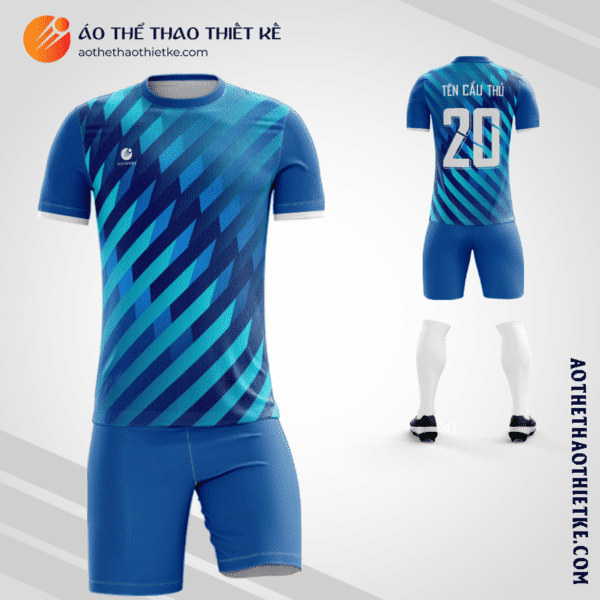 Mẫu quần áo bóng đá Công ty Cổ phần Hồng Hà Long An V7042