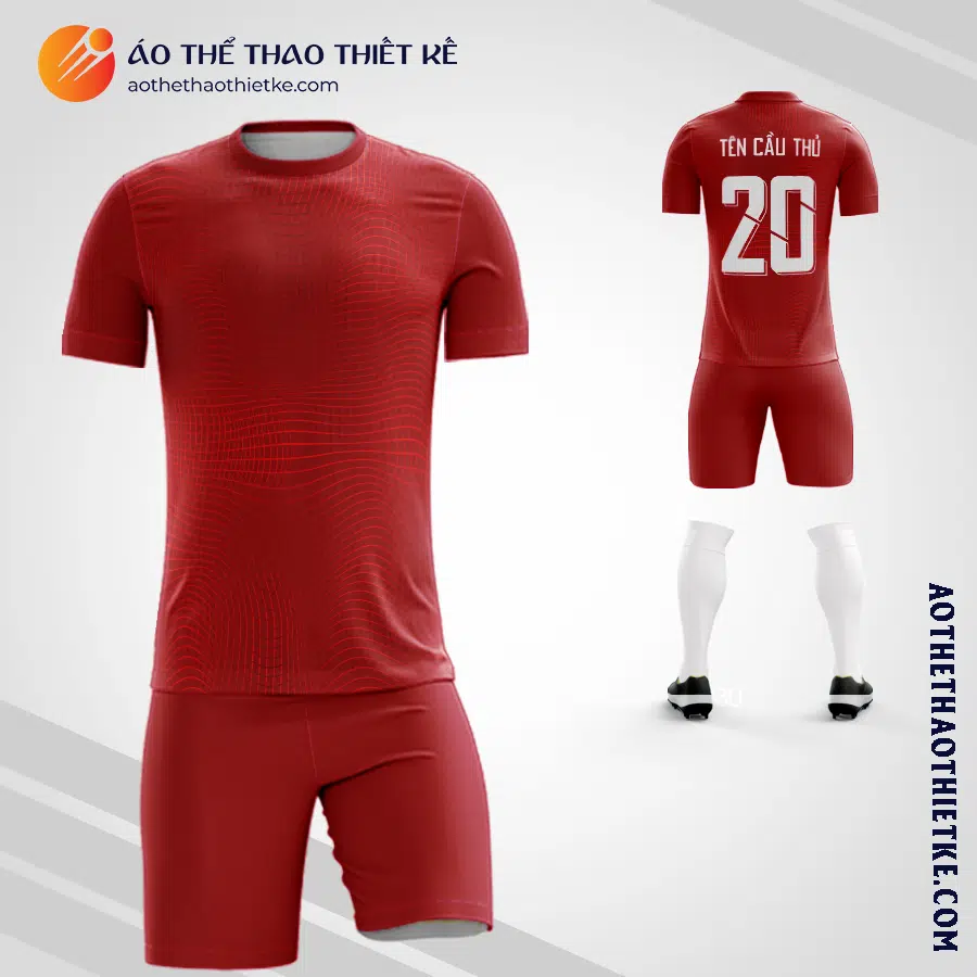 Mẫu áo bóng đá Công ty Cổ phần Phát triển Hùng Hậu V7159