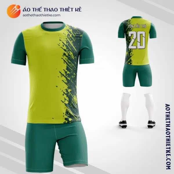 Mẫu áo bóng đá Công ty cổ phần Đầu tư và Xây dựng HUD3 V7151