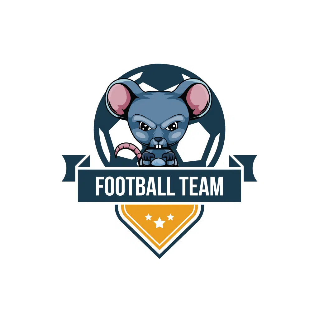 Tổng hợp logo bóng đá hình con Chuột dành riêng cho người Tuổi Tý