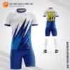Mẫu áo đá bóng Công ty Cổ phần Thép Nam Kim màu xanh dương V7521