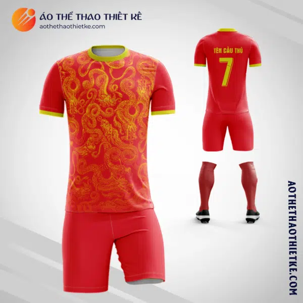 Mẫu quần áo Câu lạc bộ bóng đá Manchester United Dragon 2023 thiết kế V3216