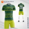 Mẫu quần áo đá bóng Công ty Cổ phần Cảng Đồng Nai màu xanh lá V7611
