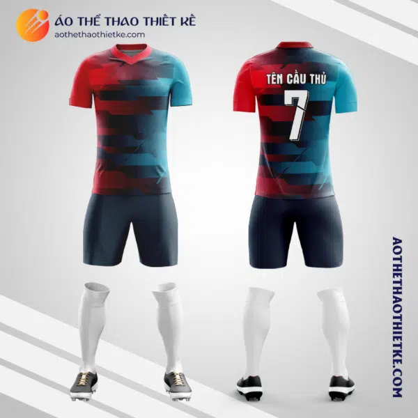 Mẫu quần áo đá bóng Công ty cổ phần Đầu tư Nhà đất Việt V7747