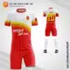 Mẫu áo bóng đá Công ty Hàng không VietJet thiết kế 2023 đẹp V3221