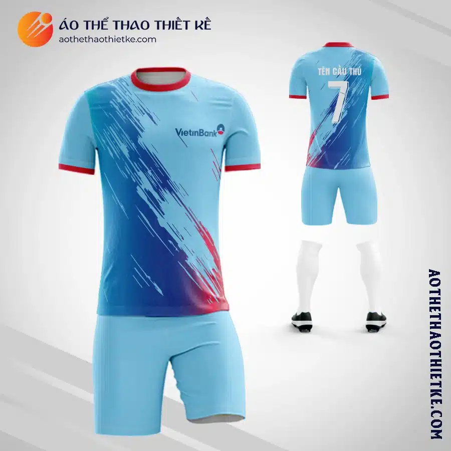Mẫu áo bóng đá Ngân hàng VietinBank thiết kế 2023 đẹp V3225
