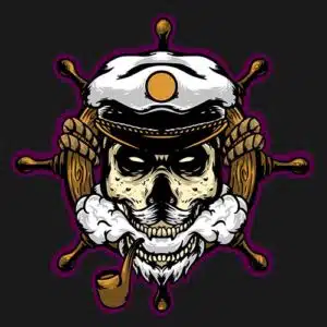 Mẫu logo đội game thủ esport đẹp hình cướp biển 178