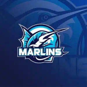 Mẫu logo đội game thủ esport đẹp hình con cá 524