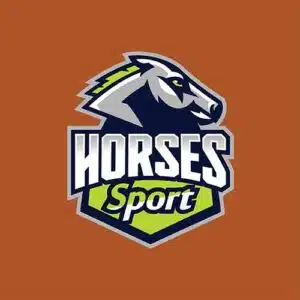 Mẫu logo đội game thủ esport đẹp hình con ngựa 617