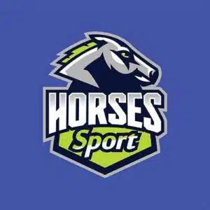 Mẫu logo đội game thủ esport đẹp hình con ngựa 650