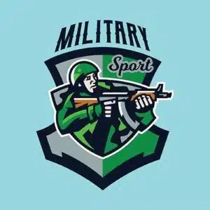 Mẫu logo đội game thủ esport hình người lính đẹp 830