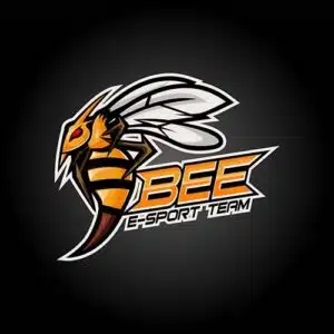 Mẫu logo đội game thủ esport đẹp hình con ong 15