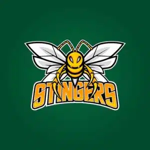 Mẫu logo đội game thủ esport đẹp hình con ong 96