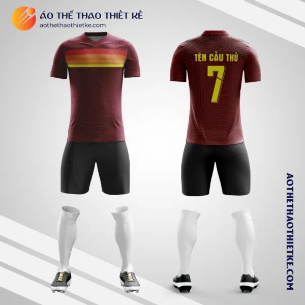 Mẫu áo thể thao Câu lạc bộ bóng đá Barcelona thiết kế V3345